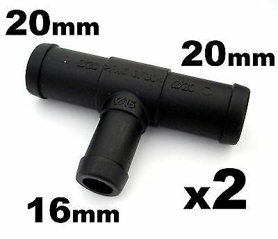 2 Raccords De Tuyaux Coudés à 90° - Diamètre 5 Mm - Nylon Résistant De -30°C à +140°C - Pour Eau, Carburant, Reniflard