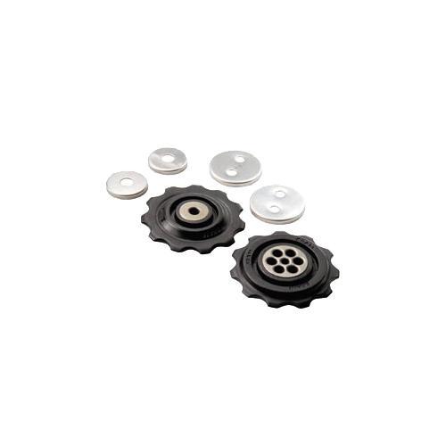 Galet dérailleur X7 X5 X4 en nylon noir pour transmission de vélo