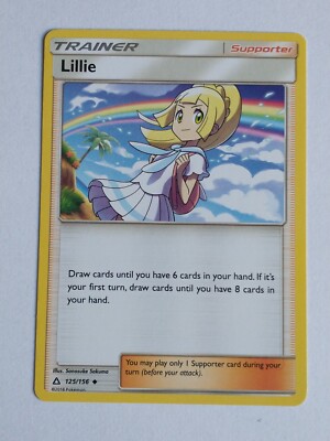 Pokémon TCG Lillie Sun & Moon: Ultra Prism 125/156 Regular