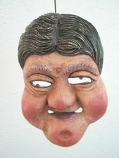 Perchten Maske Holzmaske Larve Faschingsmaske !!!