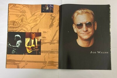 EAGLES 1995 World Tour Japan Concert Program Book 24 Pages