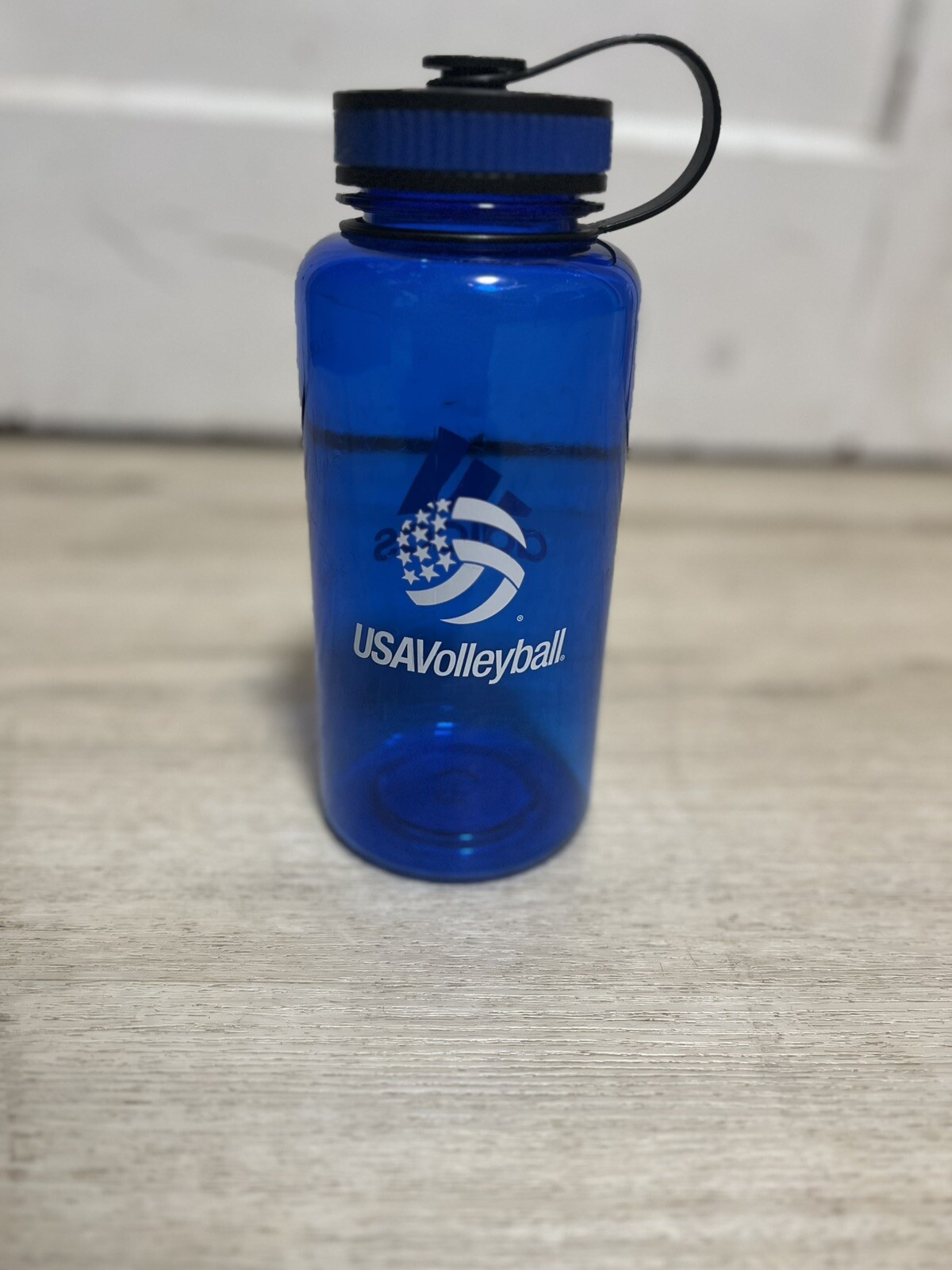Adidas USA Volleyball 32 Oz Water Bottle Blue Sport Collectible