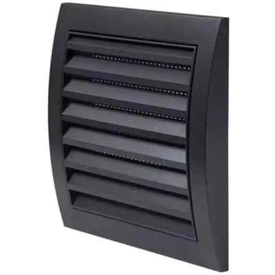 Grille murale 150 x 150 mm anthracite - N10A - Photo 1/4