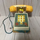 Vintage Fisher Price Pop Up Pal Chime Phone 150 Not Working