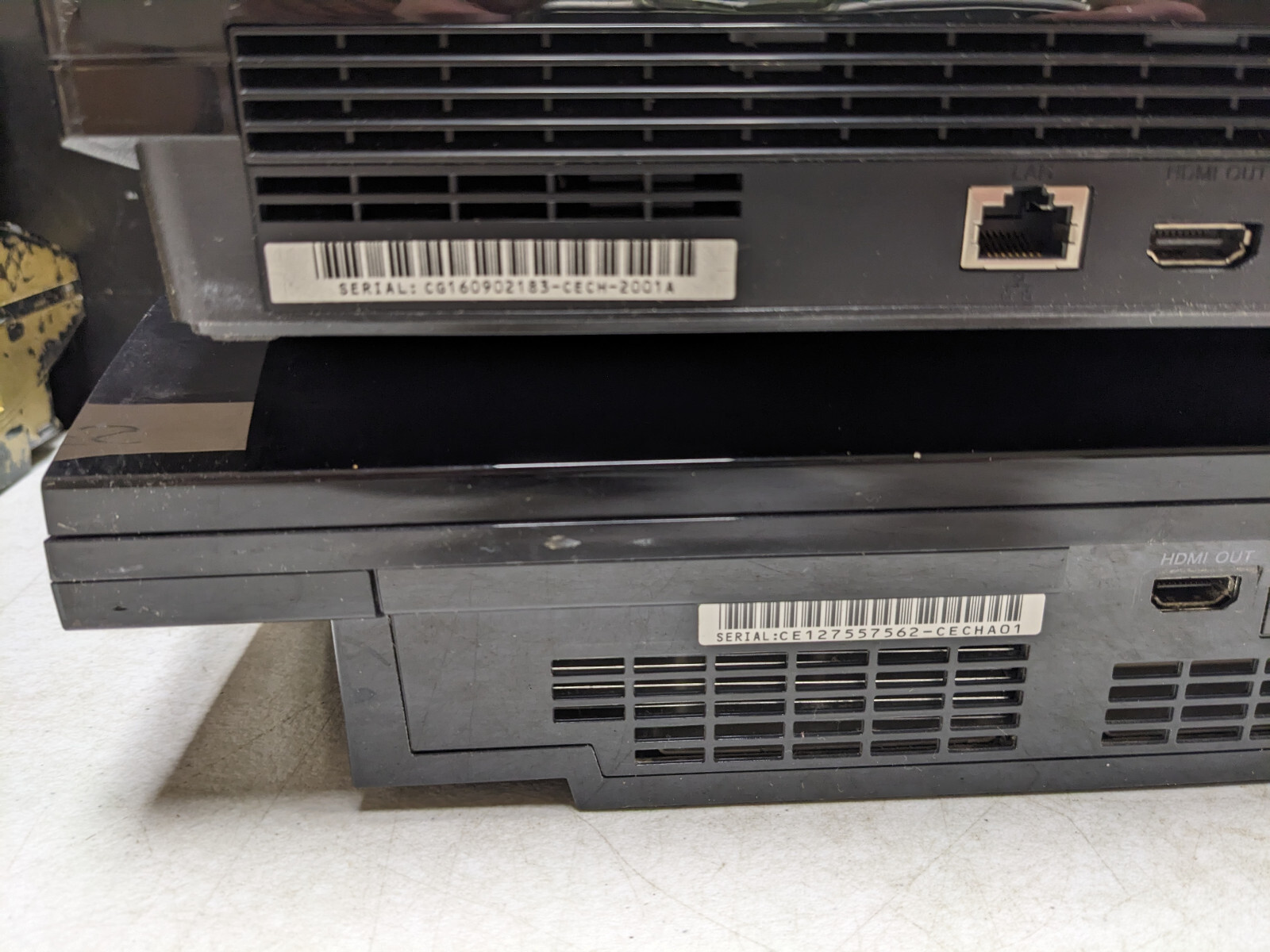 Lot of 4 Sony PlayStation 3 PS3 Consoles (For Parts/Repairs) eBay