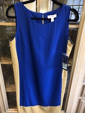 Nine West Colorblock Dress 8 NWT Beautiful ! Retail $79