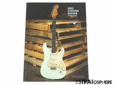 Fender 2021 Custom Shop Guitar Design Guide CATALOG Strat Tele Bass