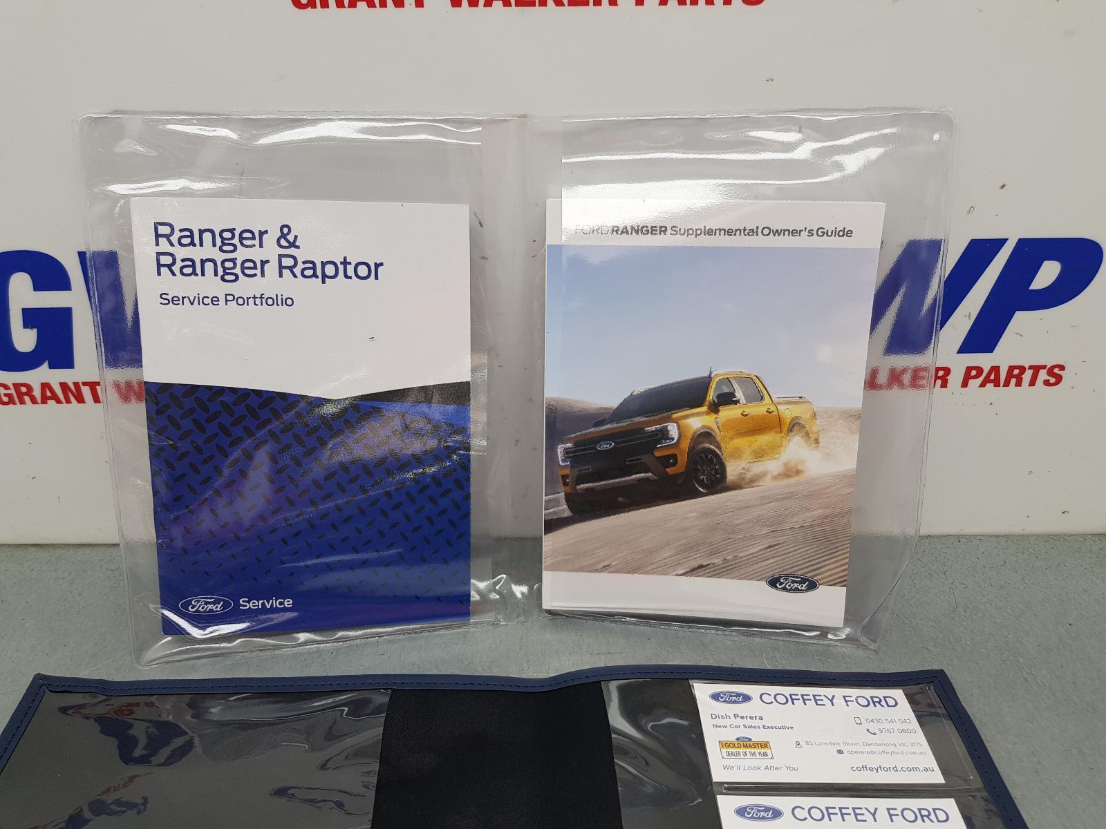 FORD RANGER TRA OWNERS HANDBOOK 05/22- on | eBay