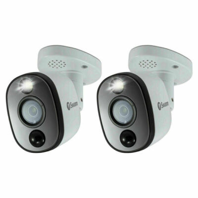 X Swann 4K Thermal Sensing Whitelight Bullet Security Camera