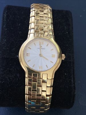 Authentic women Movado glod museum watch Movado 14kt Gold Diamond Museum Watch | Chicago Pawners  main image 4