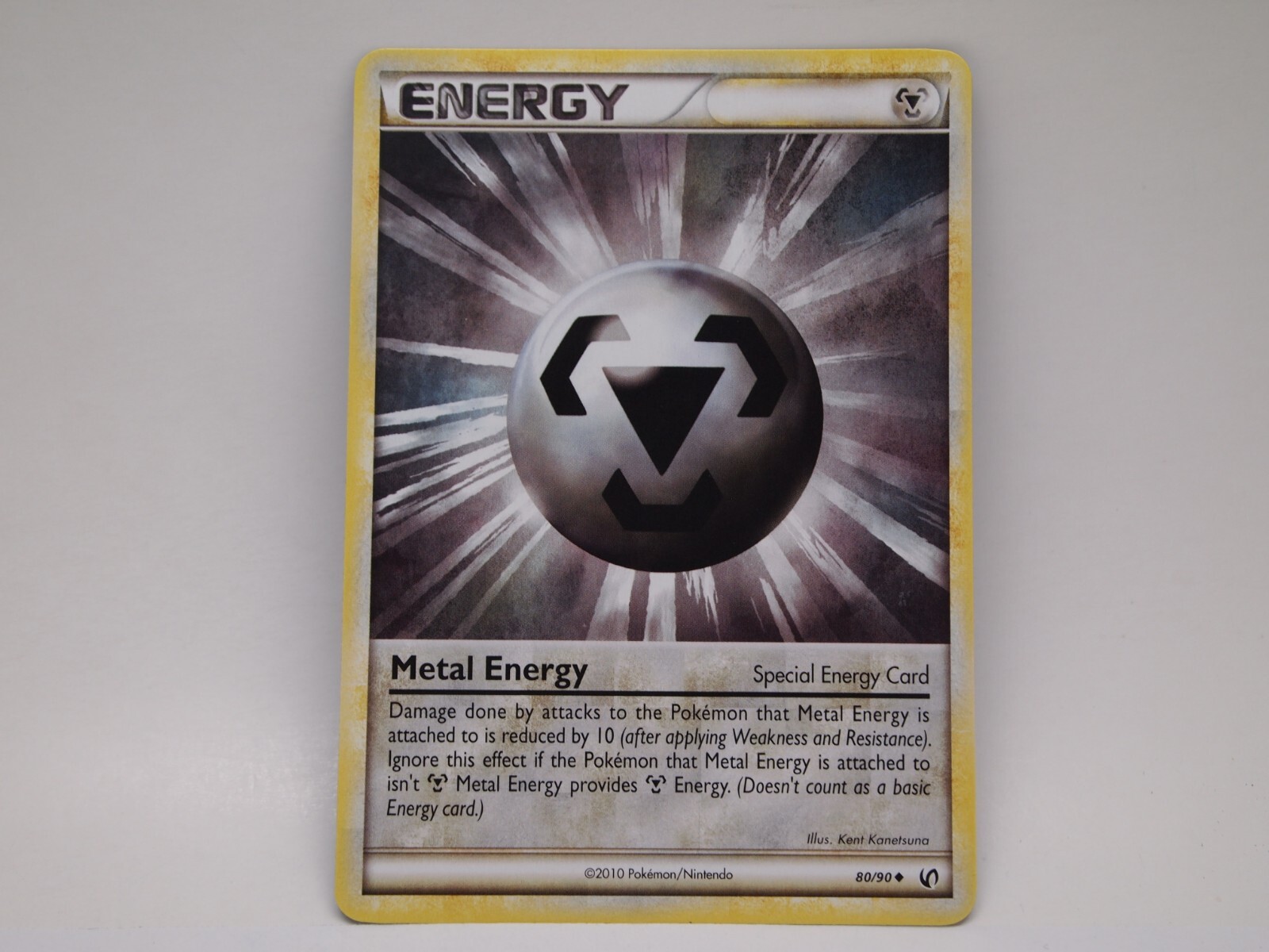 Metal Energy (Special) 80/90 Undaunted 2010 Pokemon Card NM