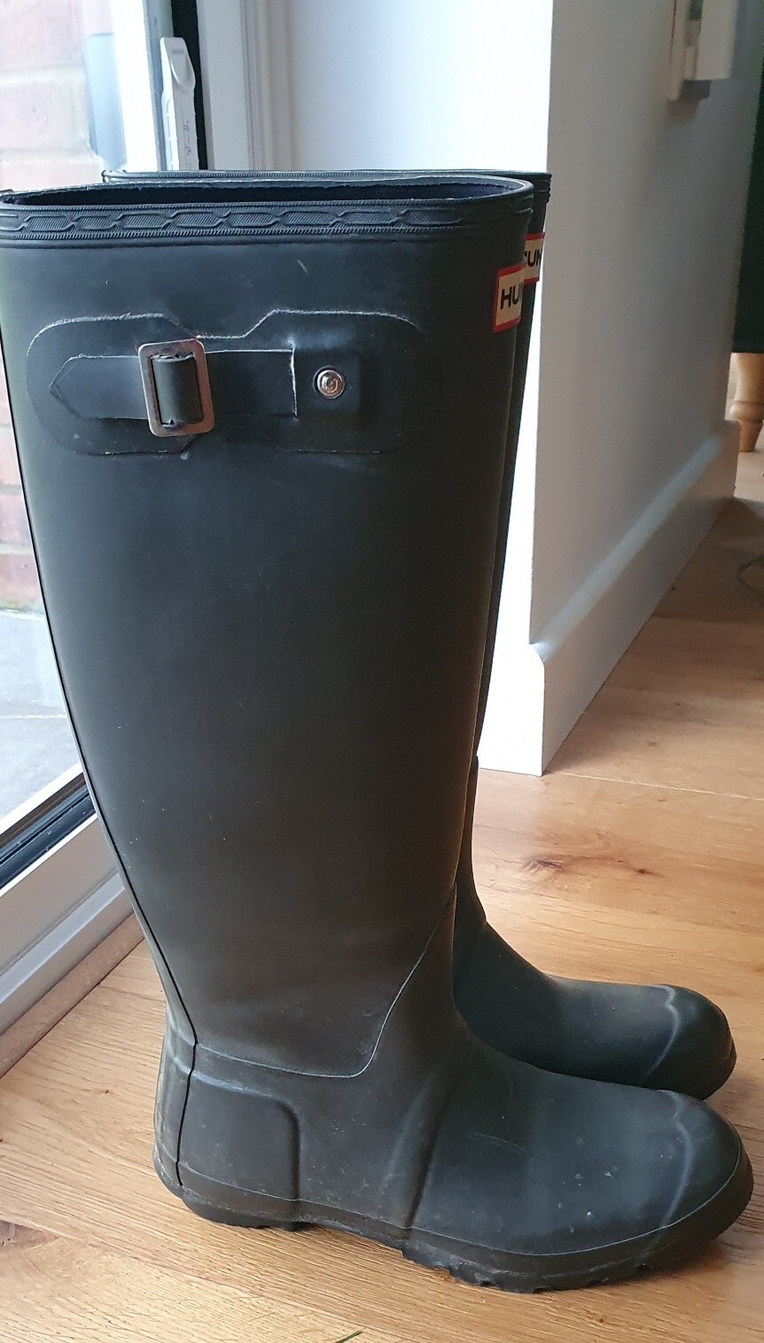 Womens Hunter Original Neoprene Wellie boots Size 6 eBay
