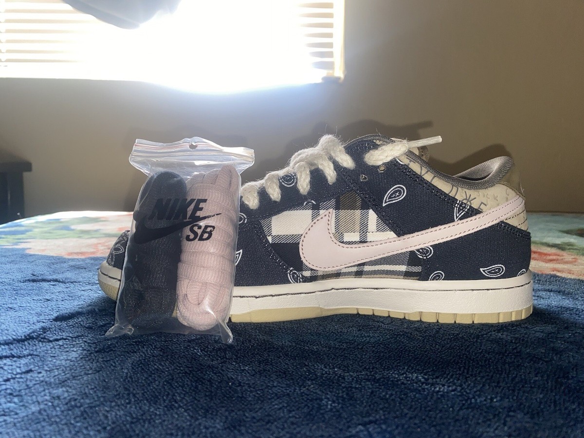 Size 8.5 - Nike Dunk Low Premium QS SB x Travis Scott Cactus Jack