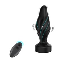 Sextoys - Gode Anal - Plug anal en silicone Dragon Beast 8 x 3,3 cm noir
