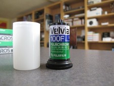 FUJIFILM FUJICHROME VELVIA 100F 135-36 COLOR REVERSAL FILM, COLD STORED, USA
