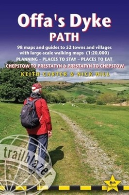 Offa's Dyke Path Trailblazer Walking Guide 6e by Keith Carter: New