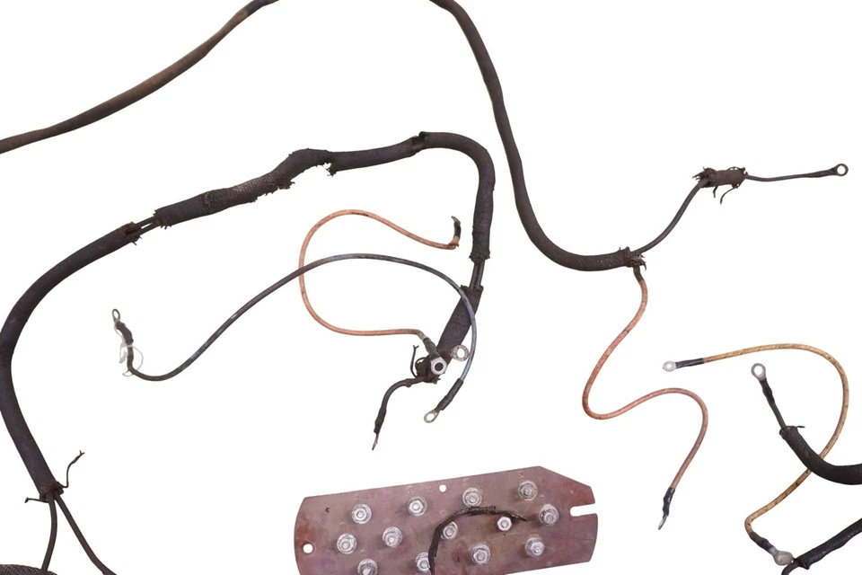 Harley-Cabeza de pala 1969 Panhead FLH Duo Electra Glide *2902 arnés de cableado  Foto 3 de 4