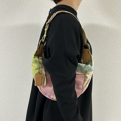 COACH Y2K | Patchwork Shoulder Bag - Signature Print - Crazy