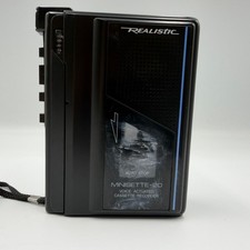 Realistic Minisette-20 Voice Actuated Cassette Recorder 14-1055A Vintage TESTED