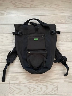 YOSHIDA PORTER W.S.T. Backpack Black Durable Nylon 2WAY Men s Bag