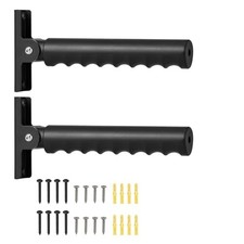 Doorway Flip Up Grab Bars for Wall, 9" Long Grip Handles Support 9 Inch-2 Pack