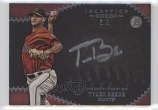 2015 Bowman Inception Origins Auto Red 5/5 Tyler Beede #OA-TB Auto 0b0