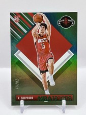 Reed Sheppard 2024-25 Panini Hoops Rookie Tribute Green 78/99 #291 - Rockets