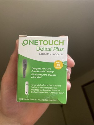 Delica Plus Lancets 30 Gauge 100 Count - Ultra-Thin for Comfortable Testing