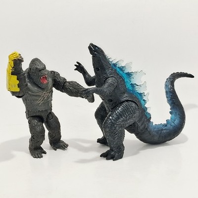 Playmates Toys 7'' Godzilla Evolved VS. 6'' Kong Beast Glove Action Figures Set 
