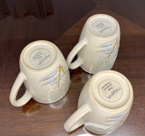 Pfaltzgraff Everyday Palm 15 Ounce Coffee Mug Cup Set Of Three (3) Replacement - Bild 6 von 11