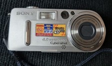 Sony Cybershot DSC-P9 4.0MP Digital Camera - Silver - Parts