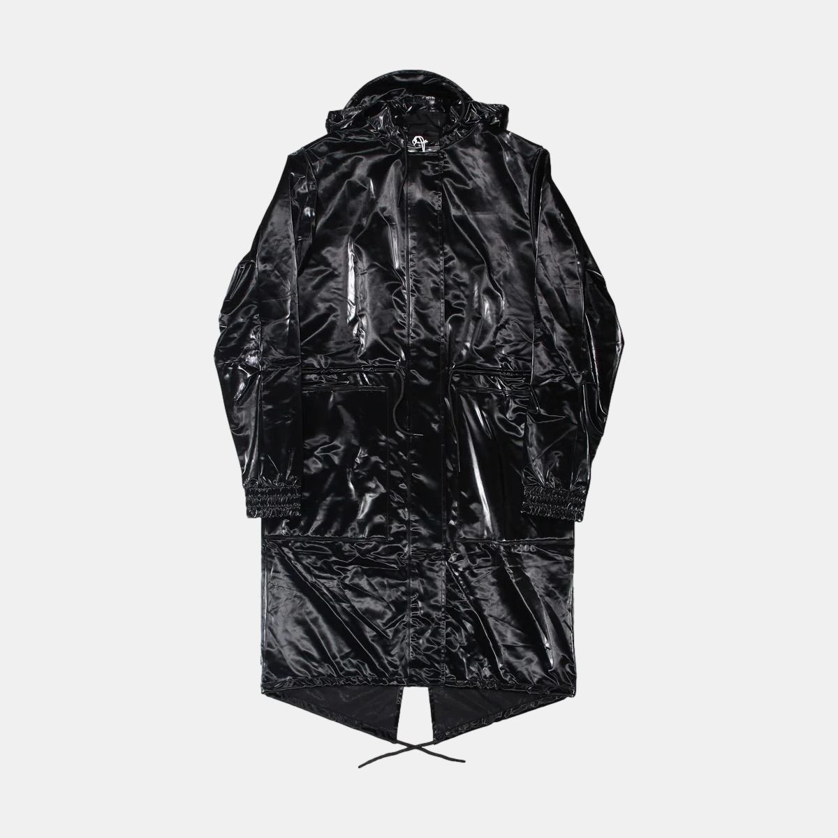 Rains String Parka  / Size S / Mid-Length / Mens / Black / Polyester