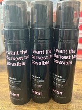 3 - I Want The Darkest Tan Possible 1 Hr Self Tan Mousse b.tan 6.7oz plus mitt