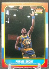 1986 Fleer Basketball #100 Purvis Short