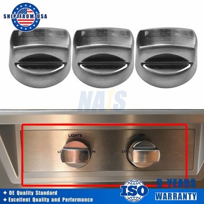 3PCS 811195 Range Hood Knob Replacement 805328 for Sub-Zero Wolf Pro Ventilation