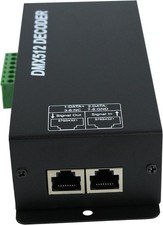 DMX512 LED Decoder Controller 4CH Digital Display Dimming Driver RGBW Strip