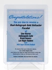 2025 Topps Chrome Brock Bowers/Tyler Warren Dual Autographs (RAW)