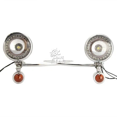 Foco de señales de giro de paso para Yamaha Vstar XVS 950 1100 1300 Custom Stryker Foto 3 de 4