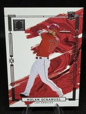 Nolan Schanuel RC - 2024 Panini Impeccable Baseball /60 Angels #98