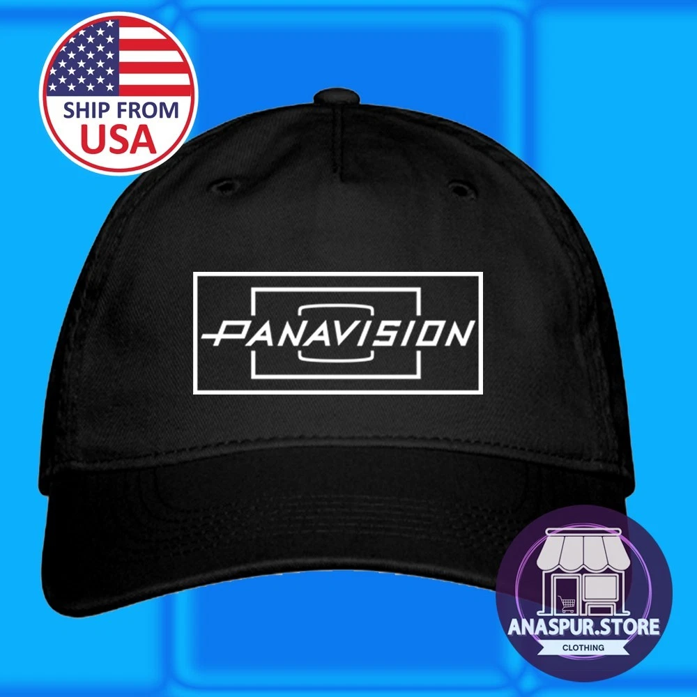 Panavision Film Crew Black Baseball Cap Hat Adult Size Adjustable S/M & L/XL