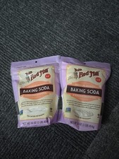 2 Pack Bob's Red Mill Baking Soda Premium Quality Gluten Free 16oz