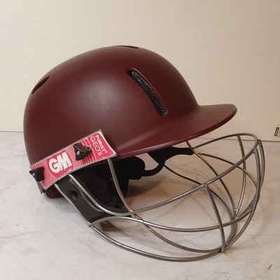 Gunn and Moore Purist Geo II Cricket Helm Junior Größe 54-59 cm burgund