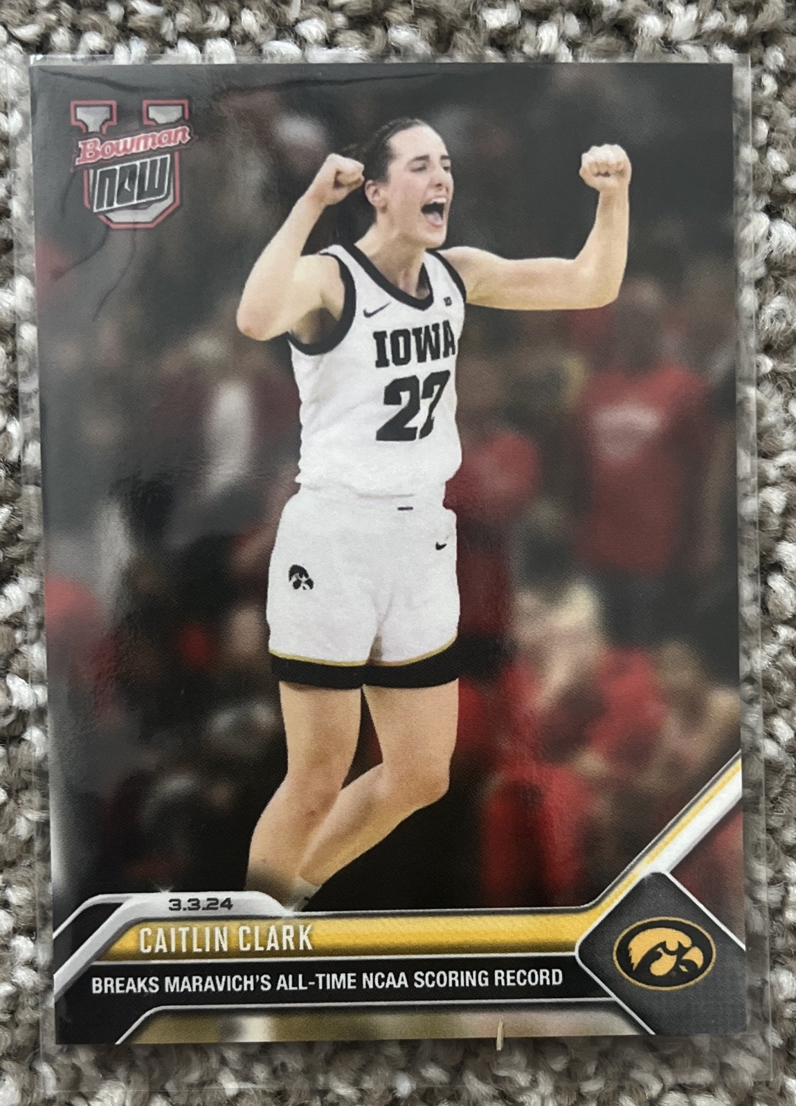 2023-24 Bowman U Now - Caitlin Clark #61 /51861 (RC)