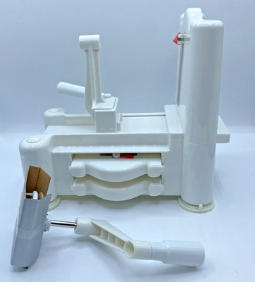 World Cuisine Tri-Blade Vegetable Spiral Slicer
