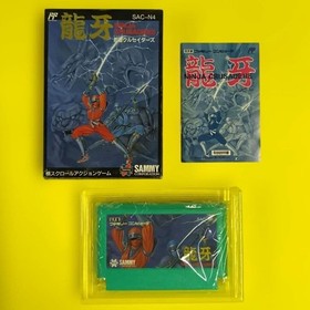 Ninja Crusaders Ryuga Famicom FC Japan Import Sammy Action Boxed Manual
