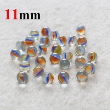 Dia 11mm Marbles Glass Ball Beads Traditional Vintage Classic Kids Toys Games