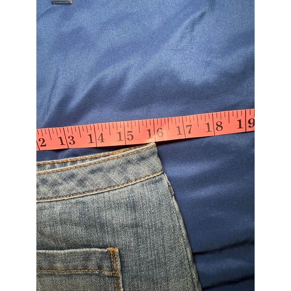 SO Minifalda vaquera de tiro bajo con botones para mujer mediana y2k kawaii indie años 2000 Foto 4 de 4