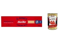 20X Barilla Spaghetti Al Bronzo Bronze Gezogene Pasta 400G+Polpa 400G