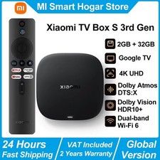 Xiaomi TV Box S 3e génération 4K Google TV Dolby Vision HDR10+