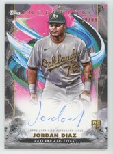 2023 Topps Inception Base Rookie Emerging Stars Magenta Jordan Diaz Auto 9/99 RC